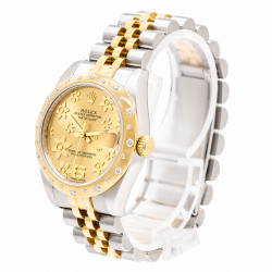 Rolex Datejust Floral Dial 31MM 178343 Two Tone Watch